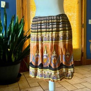 Bohemian, 100% Indian Cotton, Lotus mandala skirt